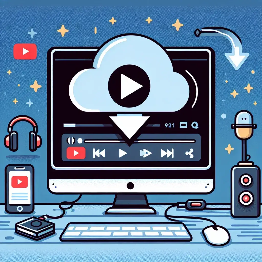 "Step-by-step infographic illustrating various methods and tools for downloading YouTube videos, featured in the Complete Guide to YouTube Video Download: Methods, Tools, and Best Practices."