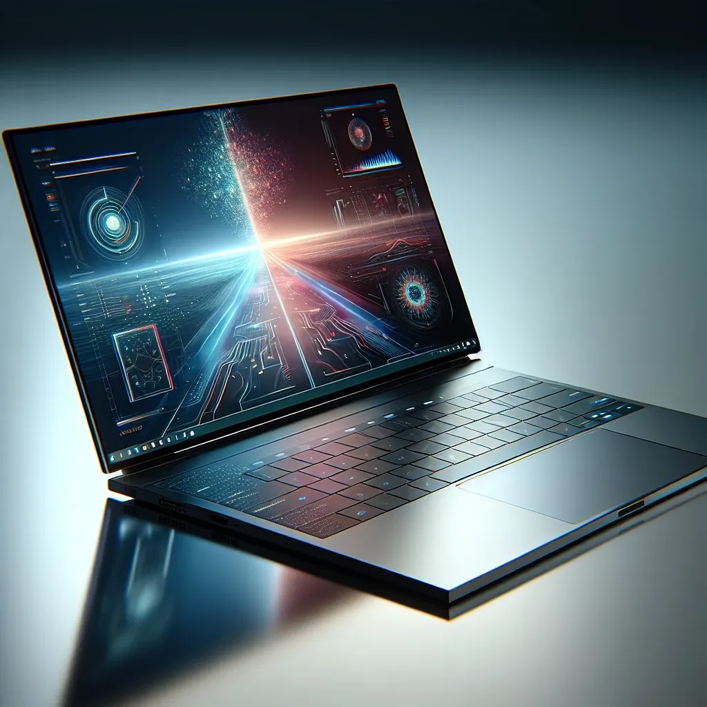 "Lenovo Yoga Book 9i showcasing its innovative dual-screen design, perfect for multitasking and productivity, featured in article about top dual-screen laptops."