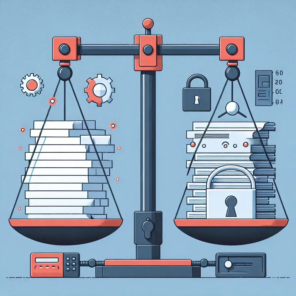 "Visual comparison illustrating the key differences between data scraping and hacking, highlighting ethical data extraction methods versus unauthorized access."